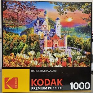 NWT Kodak Premium Puzzle - Medievel Castle Germany 1000 Pcs